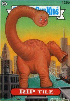 RIP Tile Funny Decal Name Sticker