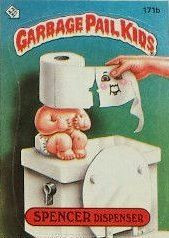 SPENCER Dispenser Funny Decal Name Sticker