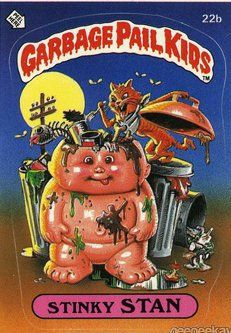 Stinky STAN Funny Decal Name Sticker