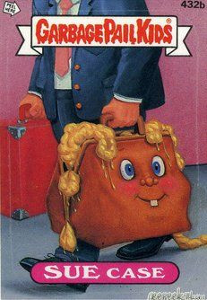 SUE Case Funny Decal Name Sticker