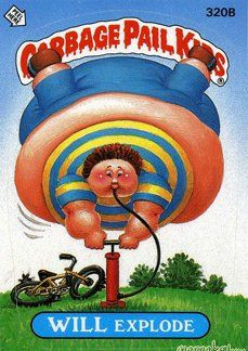 WILL Explode Funny Decal Name Sticker