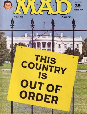 MD USA is Out of Order Sticker