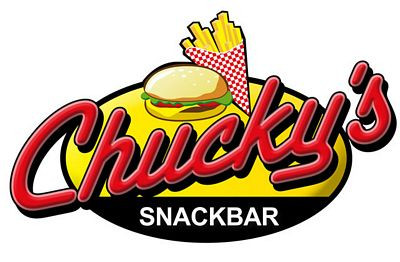 CHUCKYS Snack Bar Logo FOOD STICKER