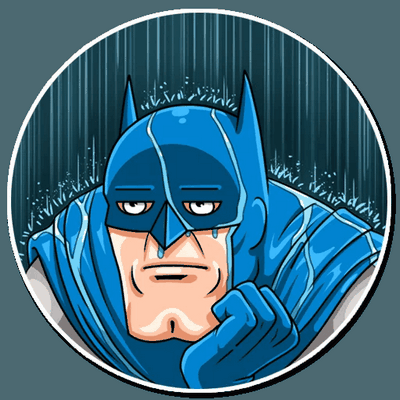 batman comic book sticker 30