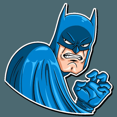 batman comic book sticker 32