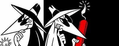 Spy Versus Spy Mad TV Decal Sticker2