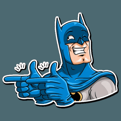 batman comic book sticker 33