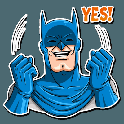 batman comic book sticker 34