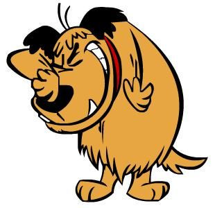 Wacky Races Muttley Sticker