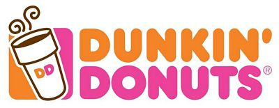 Dunkin' Donuts Logo FOOD STICKER
