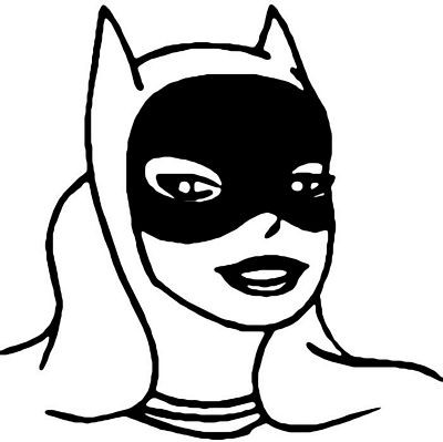 Batman Sticker Bat Girl