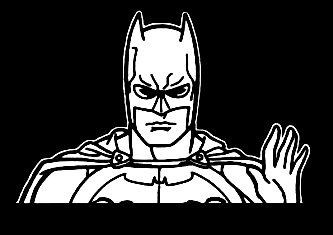 Batman Wave Sticker Decal