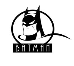Diecut Batman Die cut Sticker 2891