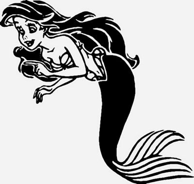 Little Mermaid Decal