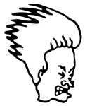 beavis decal 2