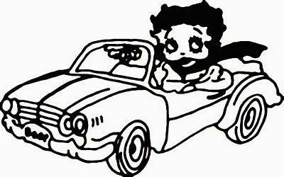 Betty Boop Decals 7