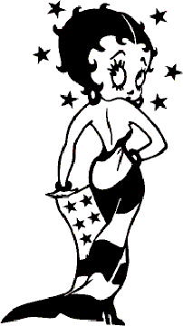 Betty Boop Decals 10