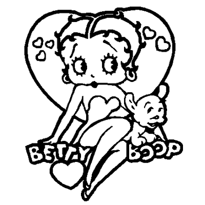 Betty Boop with Dog 799