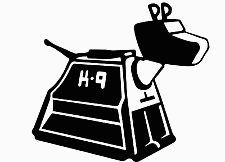 Doctor Who K9 Diecut Decal