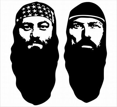 Duck Dynasty Die Cut Vinyl Decal Car Sticker 06