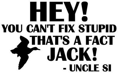 Duck Dynasty Die Cut Vinyl Decal Car Sticker 11