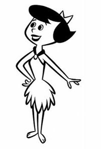 Flintstones Die Cut Stickers 3