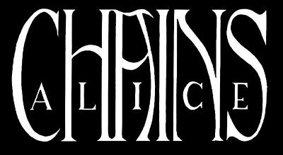 alice in chains band logo sticker  4557