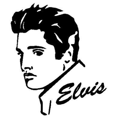 Elvis Head decal 310