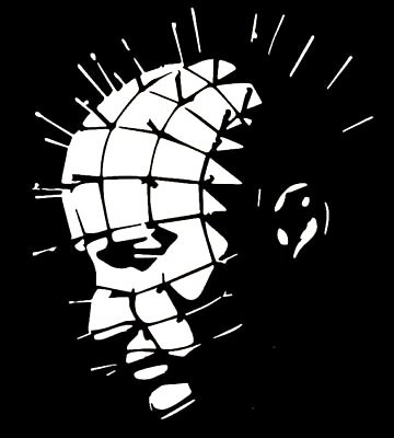 PINHEAD HORROR STICKER 22