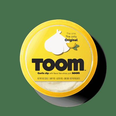 Toom garlic dip logo sticker