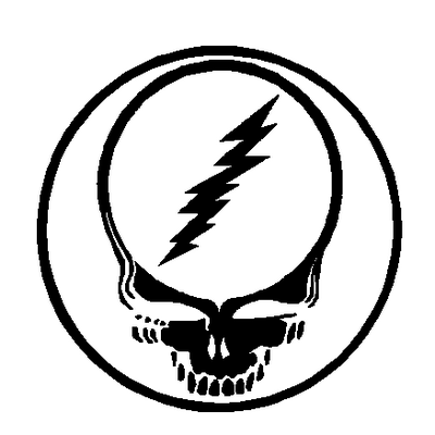 Grateful Dead head decal 195