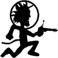 Hatchet Man Space Man Vinyl cut decal