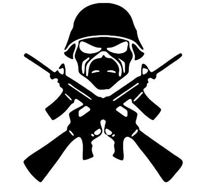 Iron Maiden Band Decal