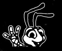Bugs Waving Decal Sticker