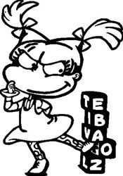 Rug Rat Stickers 2978