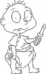 Rug Rat Stickers 2985