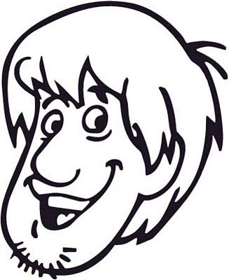 Scooby Doo Stickers Shaggy 3