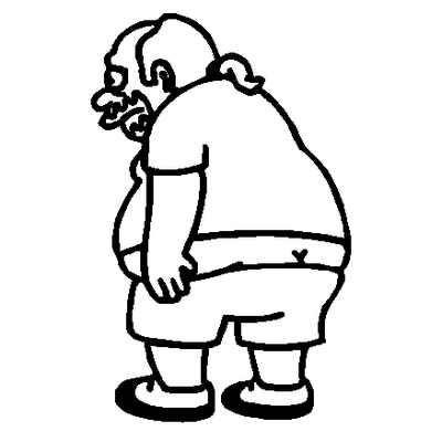 Comic Book Guy decal 717