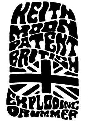 Keith Moon 001 Band Vinyl Decal Sticker