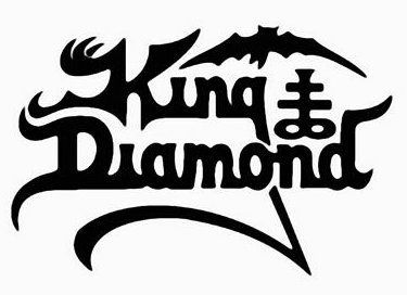 King Diamond Window Sticker 1218