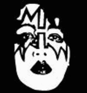 Kiss FACE Band Logo Decal 8