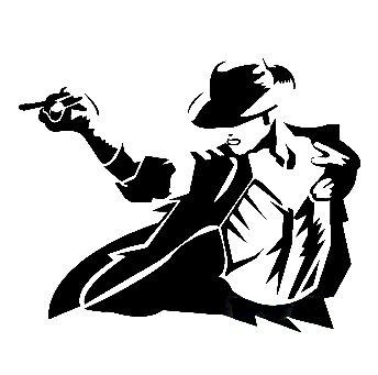 Michael Jackson Decal Sticker 2