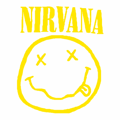 Nirvana Logo auto sticker 122