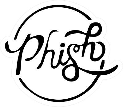 phish Band ROUND Sticker