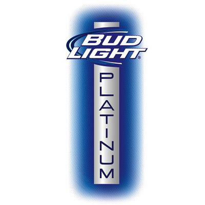 Bud Light Platinum Logo Decal