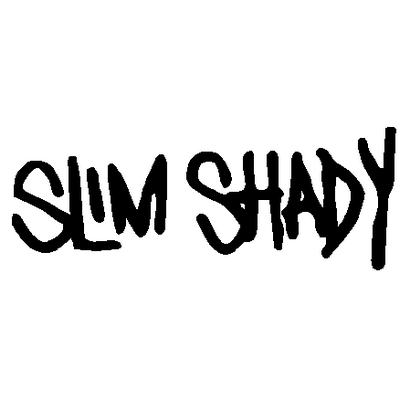Slim Shady car decal 845