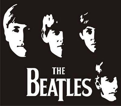 Beatles Logo Vinyl Decal Sticker