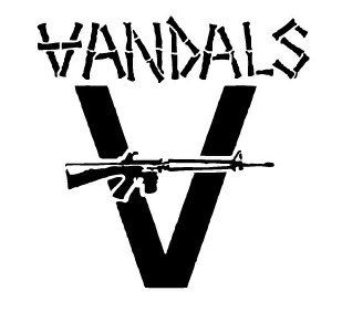 Vandals Logo Band Vinyl Decal Sticker