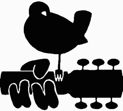 Woodstock Band Logo Decal