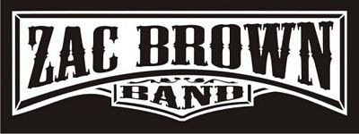 Zac Brown Band Logo Vinyl Decal Sticker